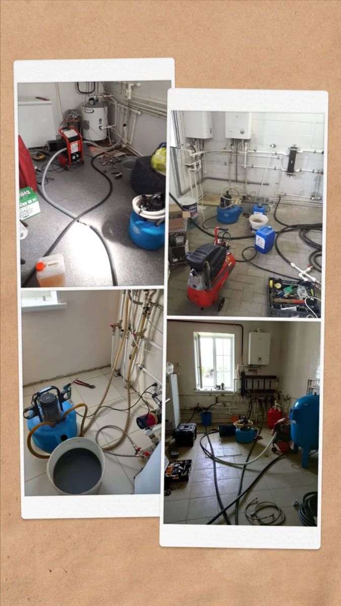 Промывка системы отопления