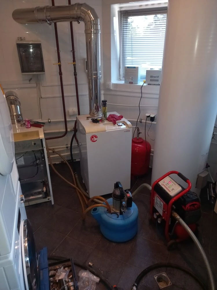 Промывка системы отопления